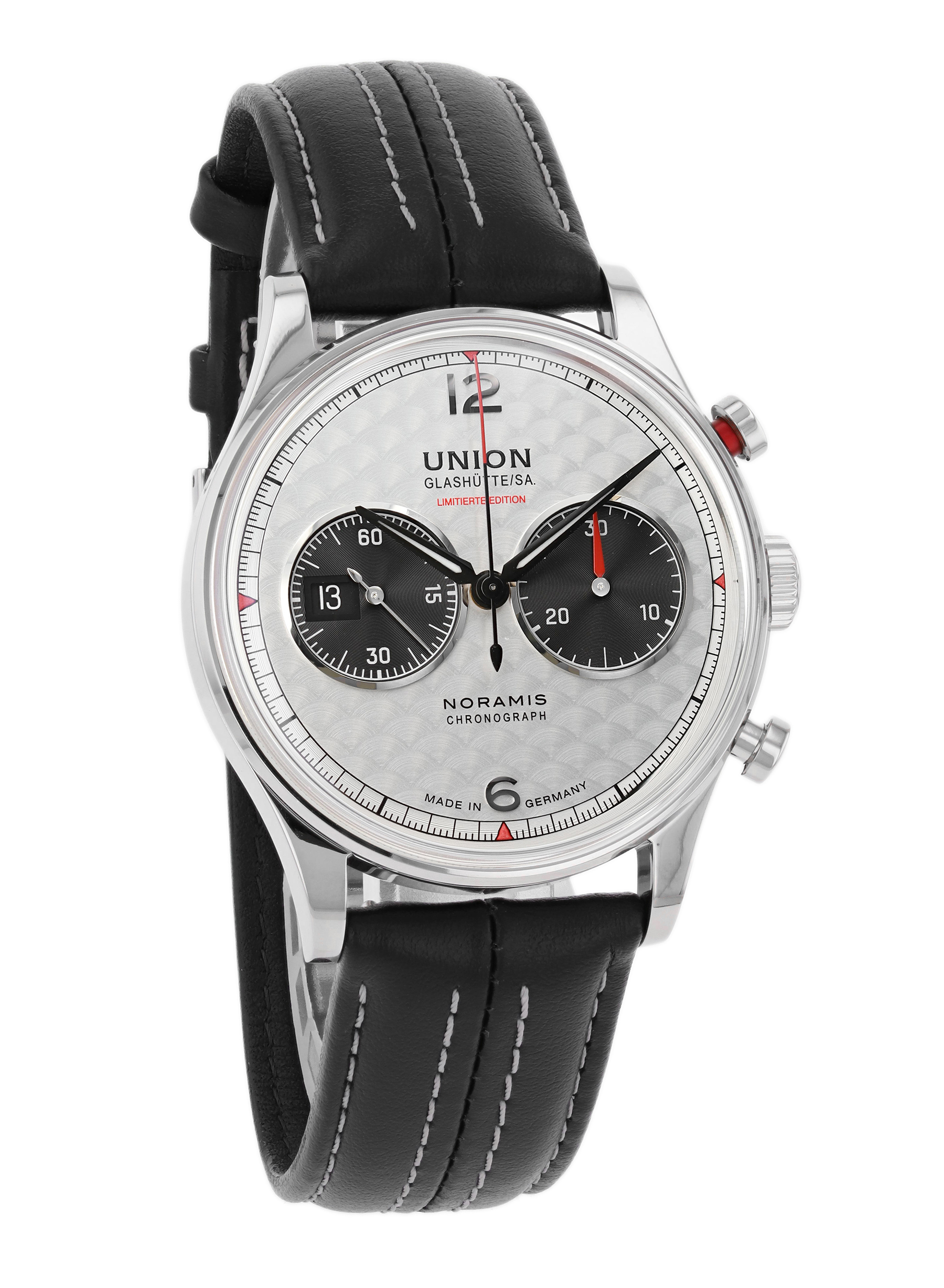 Union Glashütte Noramis Chronograph Limited Edition Sachsen Classic 2025  D012.427.16.032.09 | Uhrinstinkt