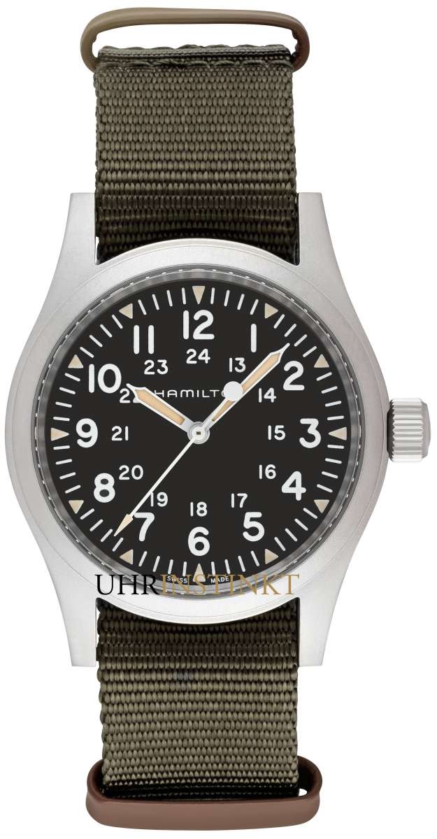 men's hamilton khaki field mechanical watch h69439931