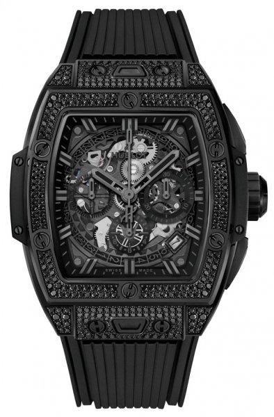 Hublot Spirit of Big Bang All Black Pave 42 mm Hublot Spirit of Big Bang All Black Pave 42 mm