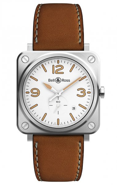 Bell & Ross BR S STEEL HERITAGE W Bell & Ross BR S STEEL HERITAGE W