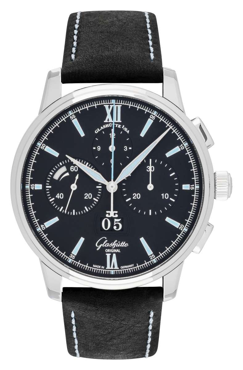 Glashütte Original Senator Chronograph Panoramadatum 1-37-01-03-02