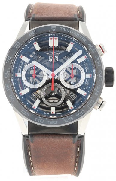 Tag Heuer Carrera Calibre HEUER 02 Automatik Chronograph 43mm