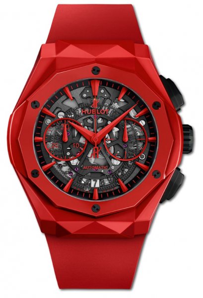 Hublot Classic Fusion Aerofusion Chronograph Orlinski Red Ceramic 45 mm