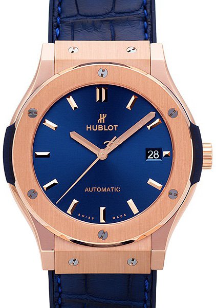 Hublot Classic Fusion 45mm Automatic King Gold Blue