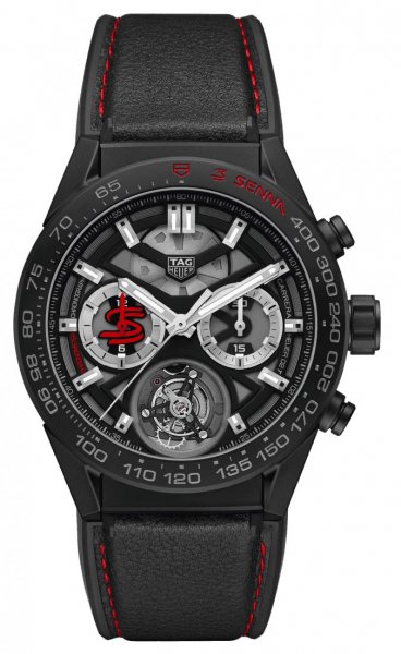 Tag Heuer Carrera Calibre HEUER 02 T COSC Automatik Chronograph 45mm Senna Special Edition