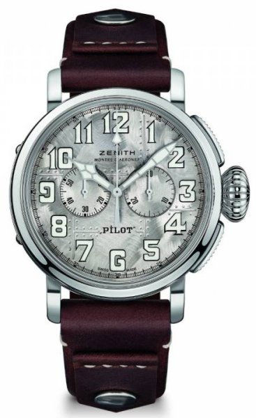 Zenith Pilot Type 20 Chronograph Silver Limited Edition