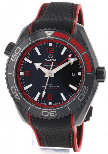 Omega Seamaster Planet Ocean 600 M Co-Axial Master Chronometer GMT 45,5mm Deep Black