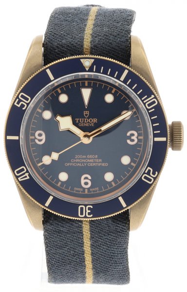 Tudor Black Bay Bronze Bucherer Blue